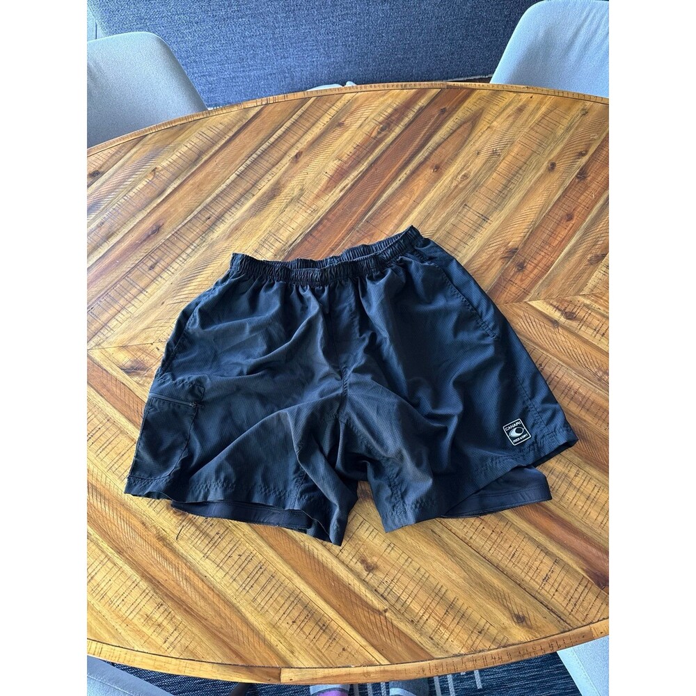 Canari Rock & Dirt Cycling Mountain Biking Black Shorts w/ Chamois Padding XL